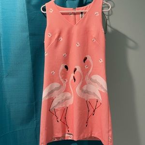 Flamingo sheath dress